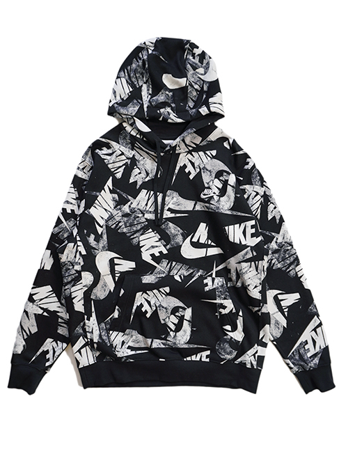 NIKE Essential Print Pullover Hoodie