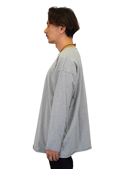 GRAB IN HOLLYWOOD リラックスフィット オールカット L/S - H.Grey