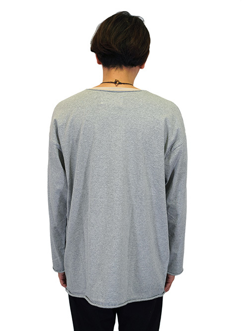 GRAB IN HOLLYWOOD リラックスフィット オールカット L/S - H.Grey