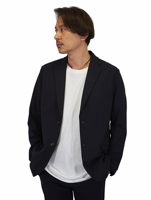 SERGENT スーパーストレッチ メリルハイテンション ジャケット Black