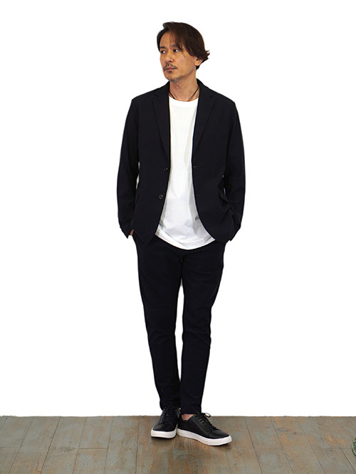 SERGENT スーパーストレッチ メリルハイテンション ジャケット Black