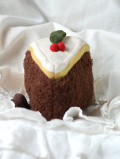Amuseable Slice of Chrisutmas cake クリスマス ケーキ 縫いぐるみ　