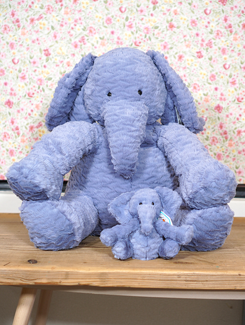 【44㎝ 特大サイズ Huge ヒュージサイズ】JFuddlewuddle Elephant Huge  ジェリーキャットファドルウードル　エレファント　ヒュージサイズ