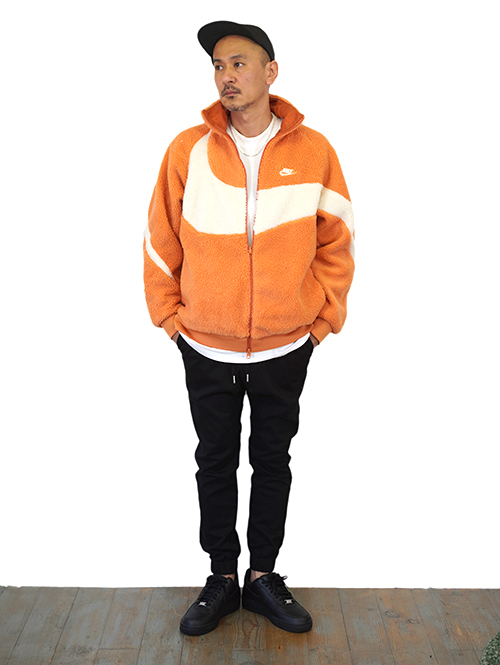 NIKE VM スウォッシュ フリース ジップアップジャケット