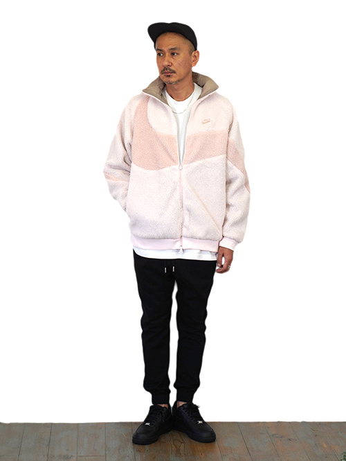 NIKE VM スウォッシュ フリース ジップアップジャケット