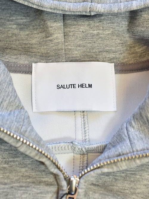 SERGEANT ダンボールニット ジップアップパーカー Grey