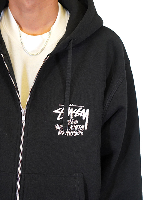 激レア】stussy✖️neighborhood コラボ ジップアップパーカー-