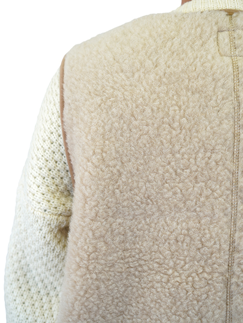 COLD BREAKER Sheep Boa Vest