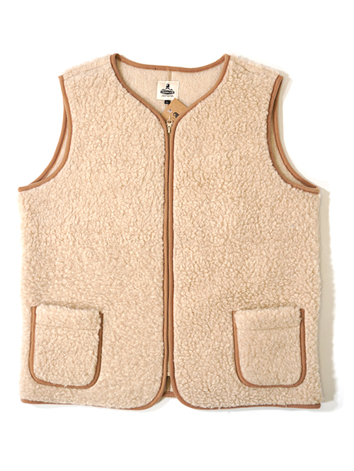 COLD BREAKER Sheep Boa Vest