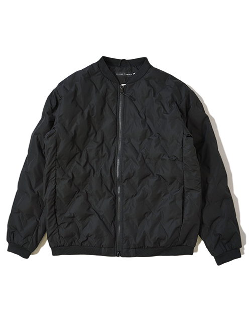 Allowed to Unfold Synthetic Puffer Jacket Black