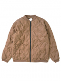 Allowed to Unfold Synthetic Puffer Jacket　Brown