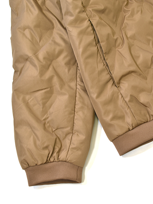 Allowed to Unfold Synthetic Puffer Jacket Brown