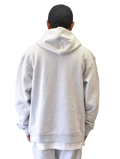 MADE 16oz Heavy Pullover Hoodie  Grey