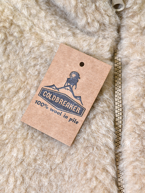 COLD BREAKER Sheep Boa Jacket