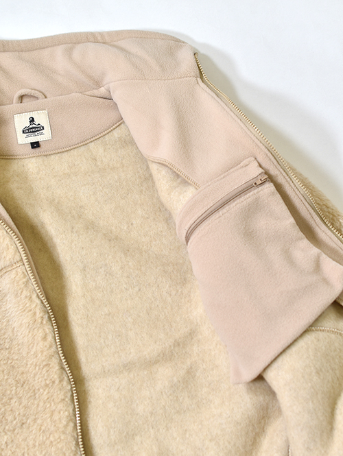 COLD BREAKER Sheep Boa Jacket