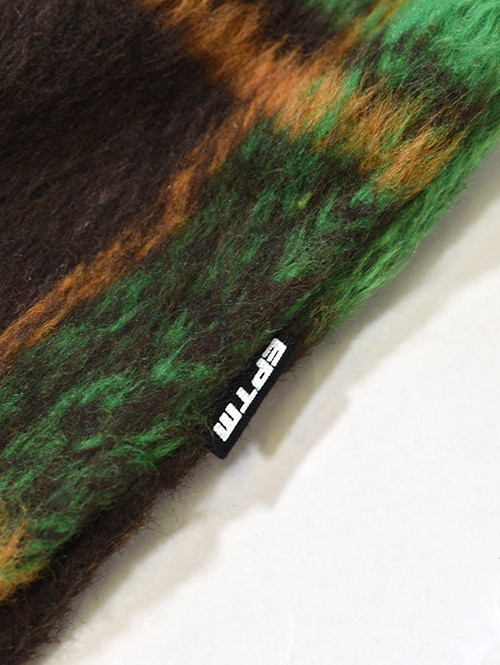 EPTM SLIT FLANNEL SHIRT JACKET-Green