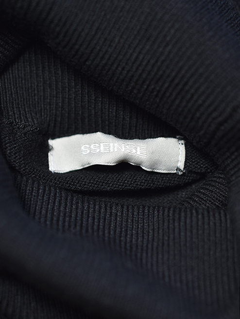 SSEINSE Knit Turtle Neck Sweater センス メンズニット タートル