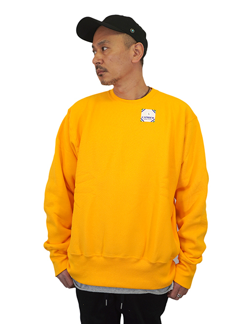 CAMBER Heavy Weight Crew Neck Yellow