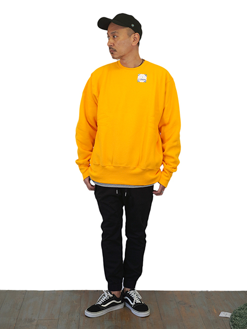 CAMBER Heavy Weight Crew Neck Yellow