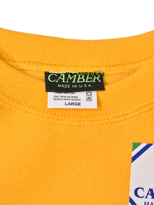 CAMBER Heavy Weight Crew Neck Yellow
