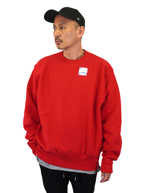 CAMBER Heavy Weight Crew Neck Red