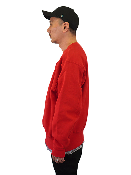 CAMBER Heavy Weight Crew Neck Red