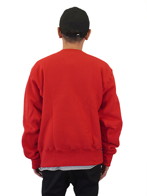 CAMBER Heavy Weight Crew Neck Red