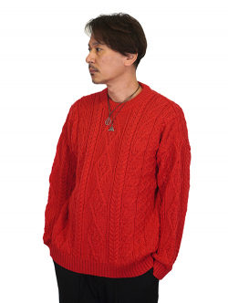 OLD DERBY KNIT WEAR - RED