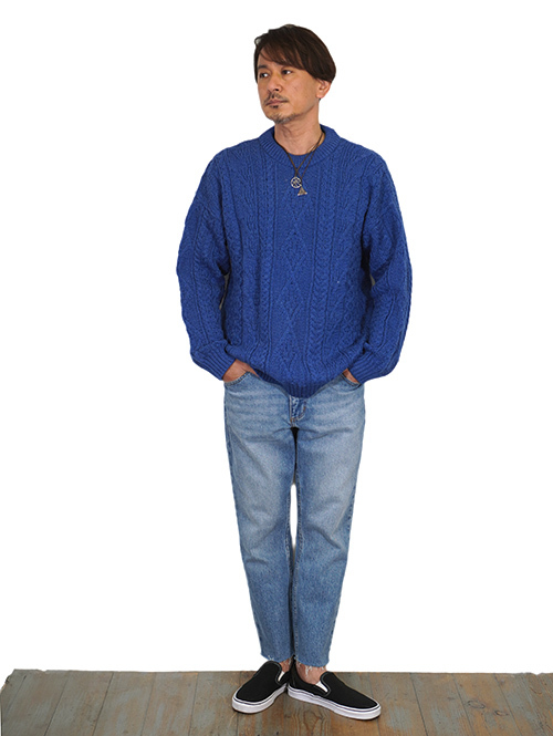 OLD DERBY KNIT WEAR - BLUE
