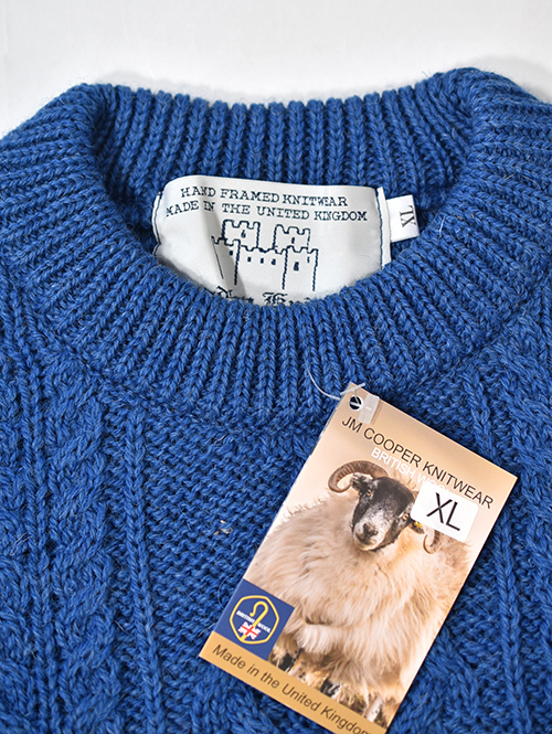 OLD DERBY KNIT WEAR - BLUE