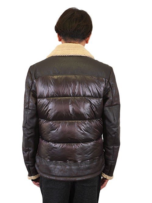 SSEINSE インサレーション ダウン ボア ジャケット - Brown