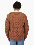 HIMALAYAN CLIMBER'S HANDKNIT - Brown