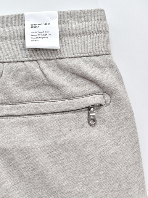 ZANEROBE(ゼインローブ) Orgo Sureshot Fleece Jogger Gravel