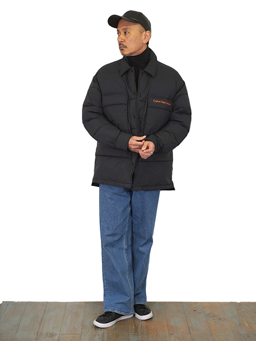 Calvin Klein SUSTAINABLE OVERSHIRT JACKET 最後の1枚