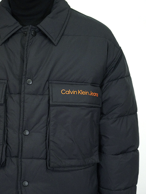 Calvin Klein SUSTAINABLE OVERSHIRT JACKET 最後の1枚
