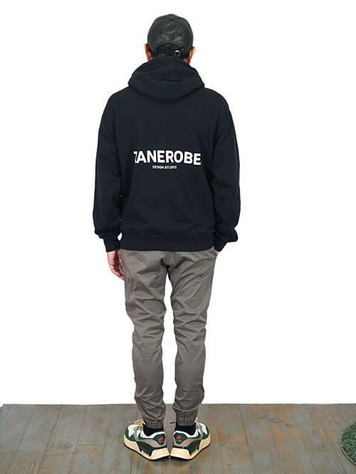 ZANEROBE（ゼインローブ） LOWGO HOOD SWEAT Black