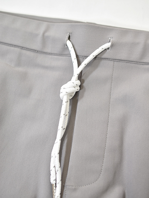 SERGEANT No.63003 メリルハイテンション サイドライン ジップポケジョグパンツ Grey