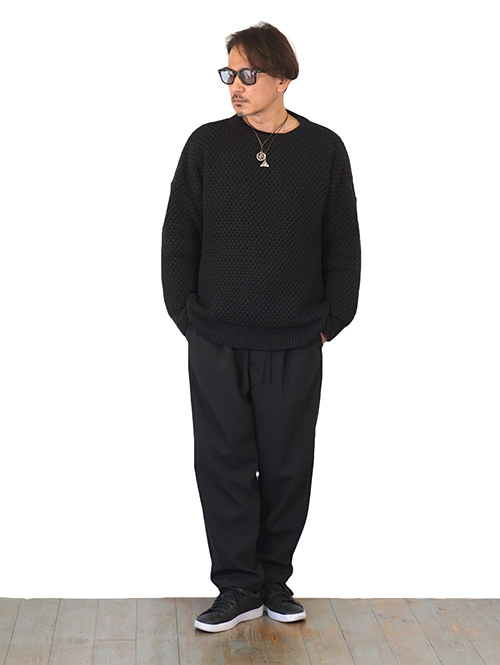 LA MOND (ラモンド) DRY TOUCH SEMI WIDE TROUSERS