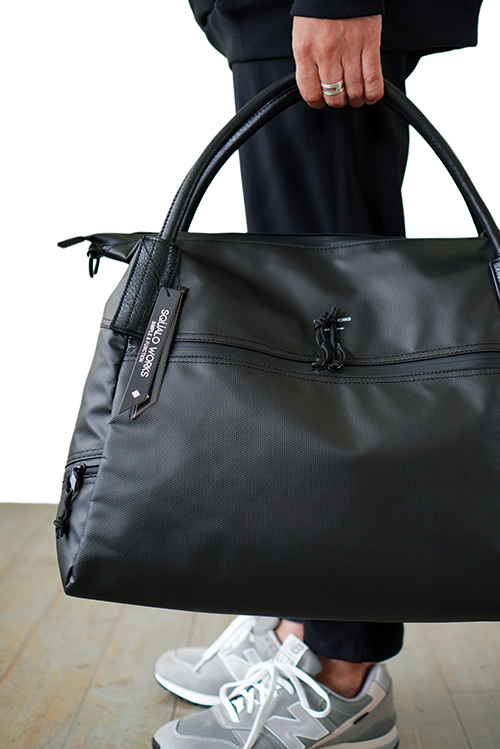 SQUALO WORKS ハイファンクションバッグ Black