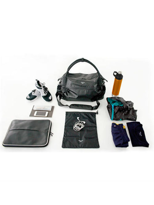 SQUALO WORKS ハイファンクションバッグ Black