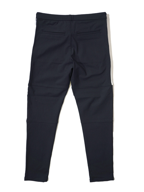 SERGEANT No.63003 メリルハイテンション サイドライン ジップポケジョグパンツ Black 再入荷
