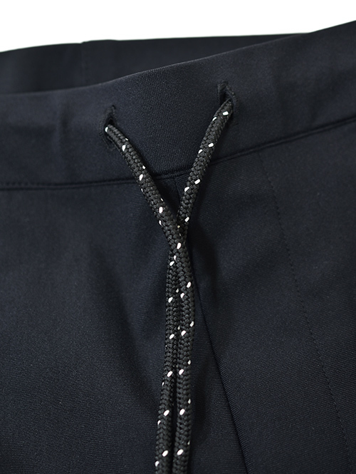 SERGEANT No.63003 メリルハイテンション サイドライン ジップポケジョグパンツ Black 再入荷