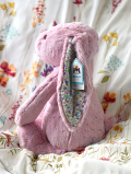 【 Lサイズ/36cm 】　Blossom Tulip Bunny Large　Silver Bunny　ブロッサム チューリップバニー　ブロッサム シルバーバニー　BAL2BTP　　花柄　耳　ウサギ　ぬいぐるみ