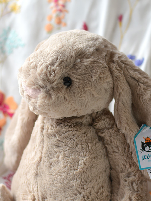 【Lサイズ 36cm 】Jellycat Bashful Beige Bunny Large バシュフル  ベージュ バニー   うさぎ Lサイズ　BAL2BN