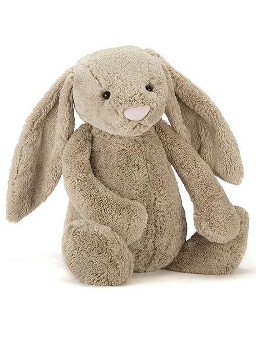 【Lサイズ 36cm 】Jellycat Bashful Beige Bunny Large バシュフル  ベージュ バニー   うさぎ Lサイズ　BAL2BN