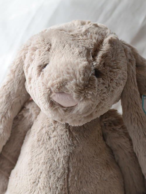 【特大 51㎝ 】Bashful Beige Bunny Huge バシュフル ベージュ バニー ヒュージサイズ 大きい うさぎ ぬいぐるみ