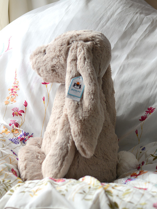 【特大 51㎝ 】Bashful Beige Bunny Huge バシュフル ベージュ バニー ヒュージサイズ 大きい うさぎ ぬいぐるみ