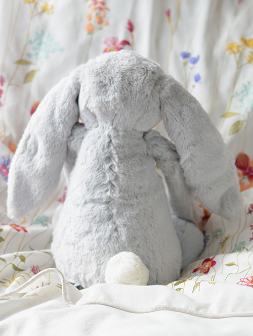 【36㎝ Lサイズ】Jellycat Bashful Silver Bunny　Large  バシュフル バニー　シルバー バニー 銀色 うさぎ ぬいぐるみ