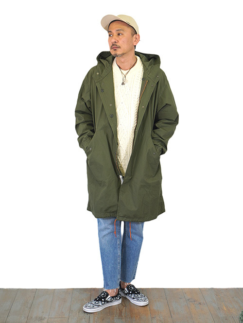CAL O LINE 雑誌「Safari」掲載 SHELL PARKA M-51