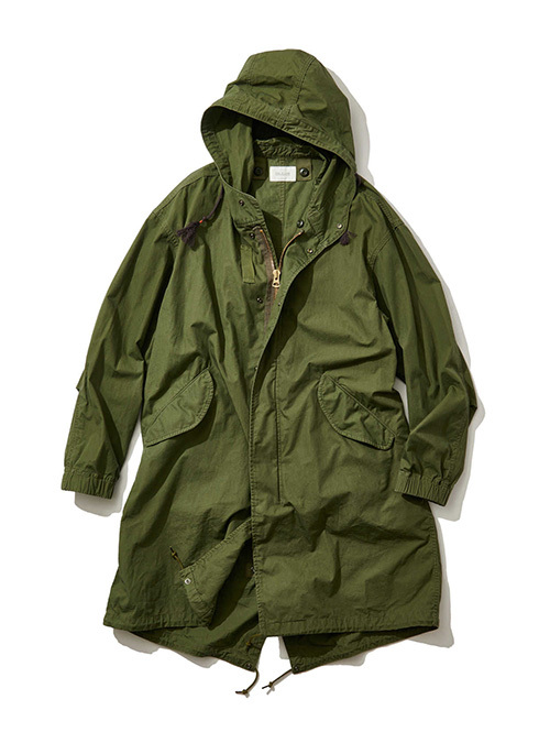 CAL O LINE 雑誌「Safari」掲載 SHELL PARKA M-51